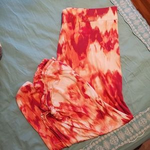 Multi color Maxi Skirt.